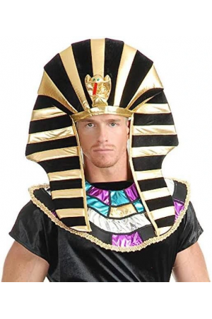 Mısırlı Tutankamon Şapkası Kobra Yılan Figürlü&hellip;