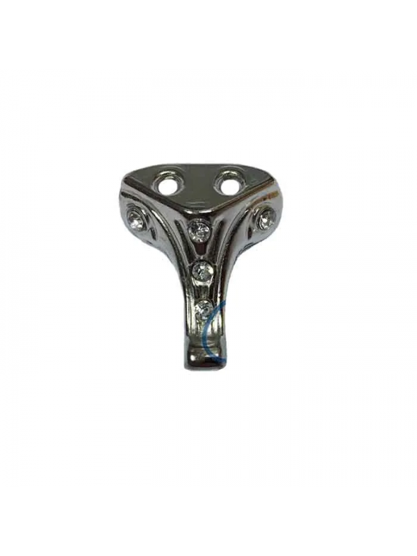 Moda Taşlı Ahşap, Mdf, Sunta Sandık Ayağı, Kutu Ayak 2,5 Cm - Nikel&hellip;