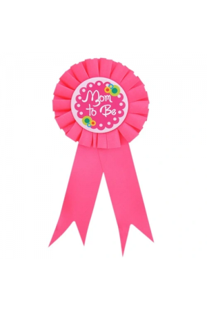 Mom To Be Yazılı Rozet Pembe Renk&hellip;