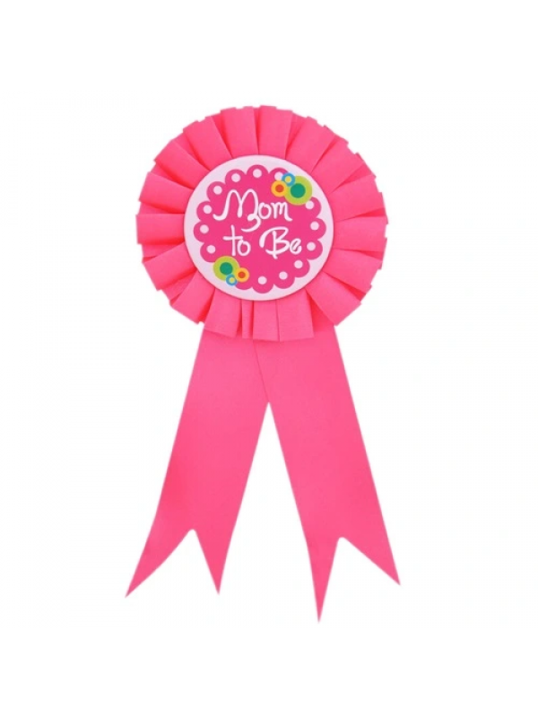 Mom To Be Yazılı Rozet Pembe Renk&hellip;