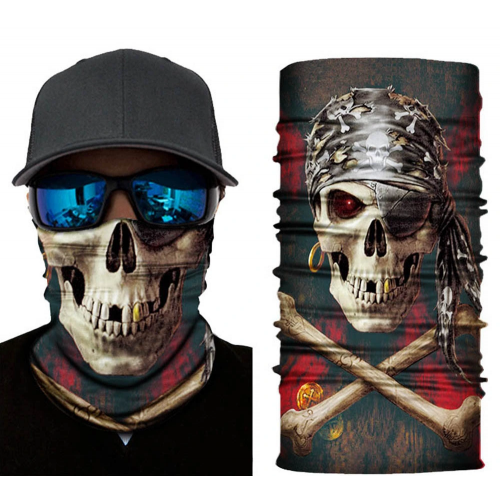 Motorcu Boyunluk Baf Buff Bandana 25x48 Cm Model 2
