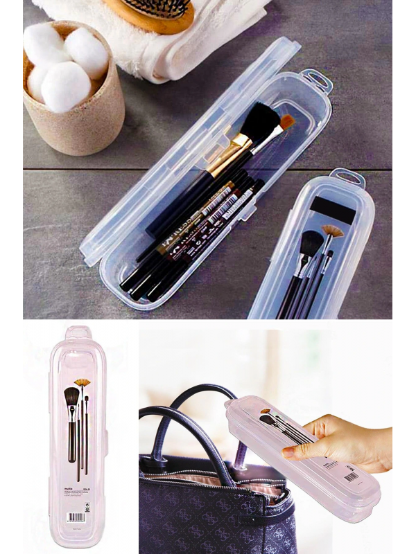 Multi Şeffaf Kapaklı Çanta İçi Saklama - Diş Fırçası - Makyaj Fı&hellip;