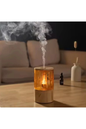 Mum Işığı Görünümlü Taşınabilir 125ml Kapasiteli Işıklı Aroma&hellip;