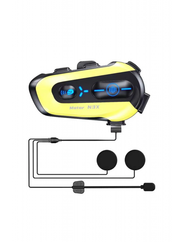 N3x Rgb Işıklı Intercom 3 Kişi Bağlantılı 1000mah Motosiklet Blueto&hellip;