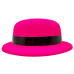 Neon Partisi Pembe Renk Melon Plastik Parti Şapkası