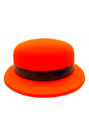 Neon Partisi Turuncu Renk Melon Plastik Parti Şapkası&hellip;