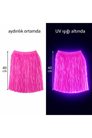 Neon Pembe Hawaii Parti EteÄŸi 40 Cm… Neon Pembe Hawaii Parti EteÄŸi 40 Cm…