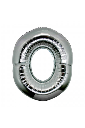 O Harf Folyo Balon Gümüş Renk  40 İnç&hellip;