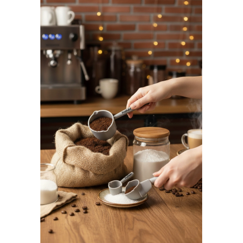 Ölçü Kaşığı Şeker Kahve Un Erzak Ölçü Kaşığı - 3 Lü Ölçü Kaşığı Ölçü Kaşığı Şeker Kahve Un Erzak Ölçü Kaşığı - 3 Lü Ölçü Kaşığı