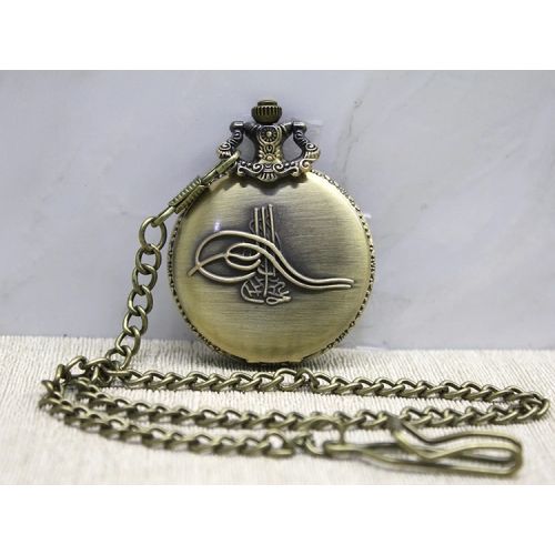 Osmanlı Tuğralı Köstekli Saat Alk3981