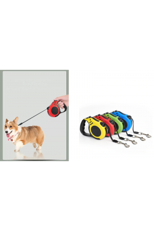 Otomatik  Makaralı Kedi Tasması / Köpek Tasması 3 Metre - 15 Kg…