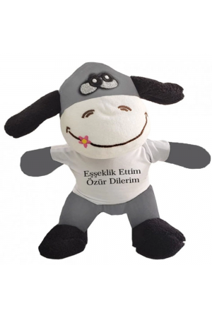 Oyuncak Peluş Eşek Eşeklik Ettim Tişörtlü&hellip;