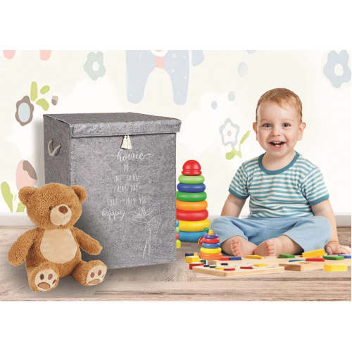 Oyuncak Sepeti Lüx - Eşya Saklama Kutusu Keçe - Mega Boy