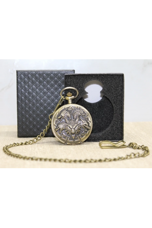 Özel Kutulu Dragonlu Antik Köstekli Saat Alk4680&hellip;