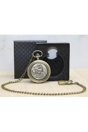 Özel Kutulu Tren Temalı Köstekli Saat Alk4670&hellip;
