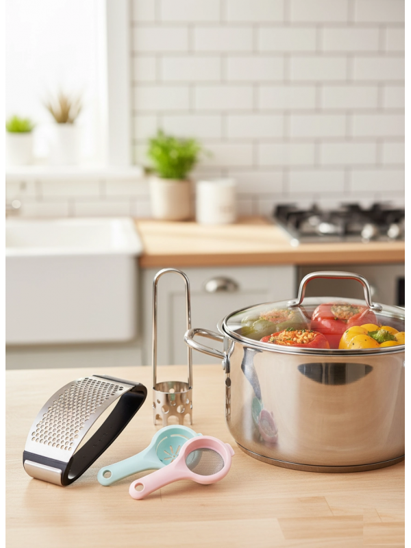 Özel Yemek Hazırlık Seti – Mutfakta Zamandan Ve Enerjiden Tasarruf Ed… Özel Yemek Hazırlık Seti – Mutfakta Zamandan Ve Enerjiden Tasarruf Ed…