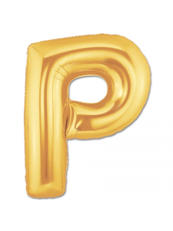 P Harf Folyo Balon Altın Renk  40 İnç&hellip;