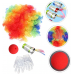 Palyaço Saç Palyaço Burun Palyaço Eldiven Palyaço Sihirli Baston 4 Lü Seti