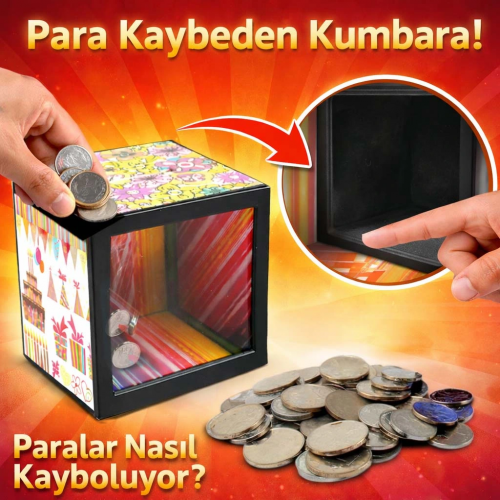 Para Kaybeden Sihirli Kumbara – Şaşırtan Tasarım Kutu