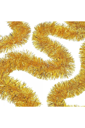 Parti İçin Mega Kalın Sim Süs 2 Metre Uzunluk 10 Cm Genişlik Altın �&hellip;