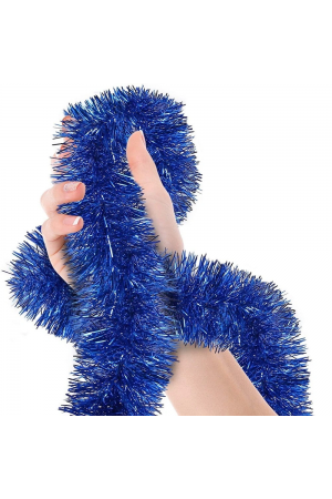 Parti İçin Sim Süs 2 Metre Uzunluk 8 Cm Genişlik Mavi Renk İthal&hellip;