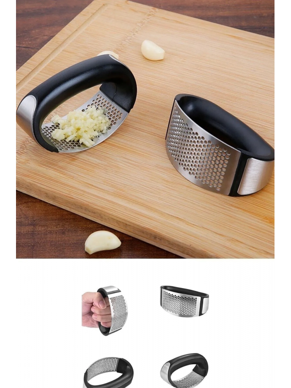 Paslanmaz Çelik Sarımsak Ezici Presi Parçalayıcı Doğrama Aleti&hellip;