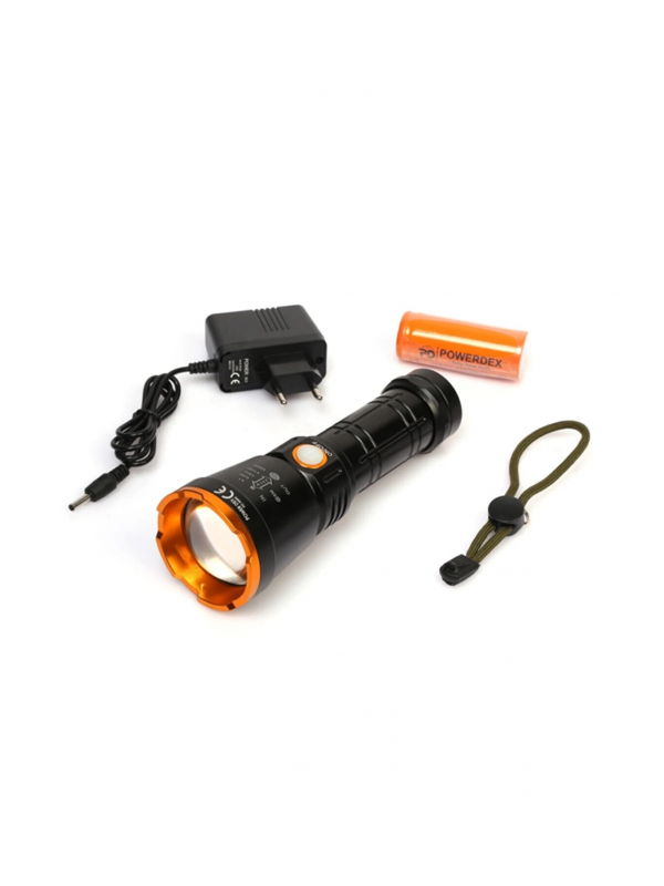 Pd-6682 1000 Lümen 15 Watt Profesyonel Şarjlı El Feneri&hellip;