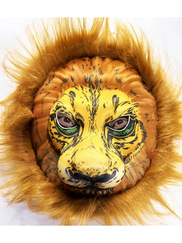 Peluş Aslan Maskesi Kahverengi Yeleli Mega Peluş 33 No&hellip;