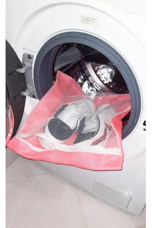 Pembe Fermuarlı - Hassas Çamaşır Terlik  Ayakkabı Yıkama Fi&hellip;