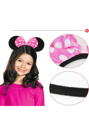 Pembe Fiyonklu Minnie Mouse Tacı Mini Kulak&hellip;