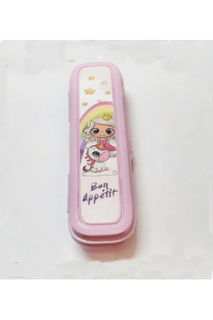 Pembe Multi Renkli Kapaklı Kalemlik Kutusu -çanta İçi Saklama - Diş F&hellip;