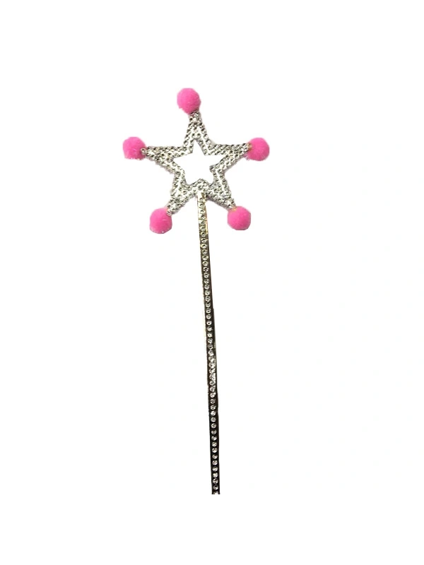 Pembe Ponponlu Yıldız Peri Asası 1 Adet&hellip;