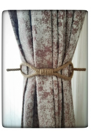 Perde Tokası Perde Mandalı Perde Askı Aparatı Jüt Halat Şıklığın&hellip;