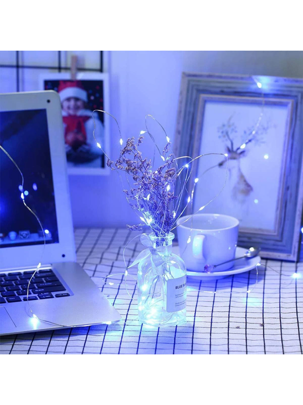 Peri Led Işık 5 Metre Beyaz Dekor Lambası 50 Ledli… Peri Led Işık 5 Metre Beyaz Dekor Lambası 50 Ledli…