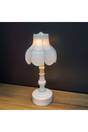 Pilli Dekoratif Abajur Masa Lambası&hellip;