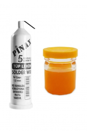 Pinax Tüp Lehim Teli 25 Gr 1.2mm + Lehim Pastası - 40gr&hellip;