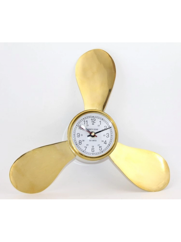 Pirinç Duvara Asmalı Pervane Tasarımı Saat Ksk2057&hellip;