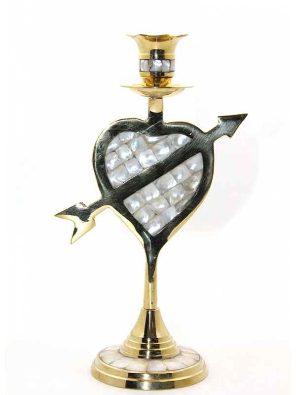 Pirinç Sedefli Tekli Şamdan 11056-975&hellip;