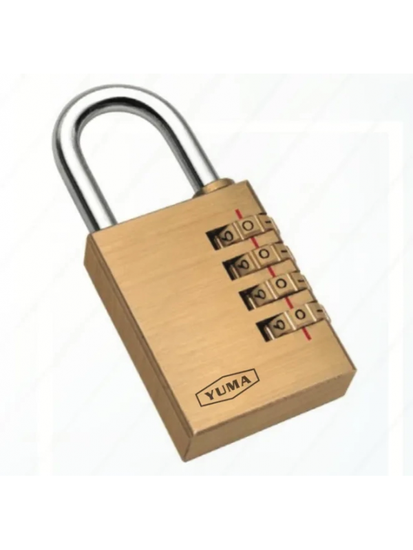 Pirinç Şifreli Asma Kilit - 4 Basamaklı 40mm&hellip;
