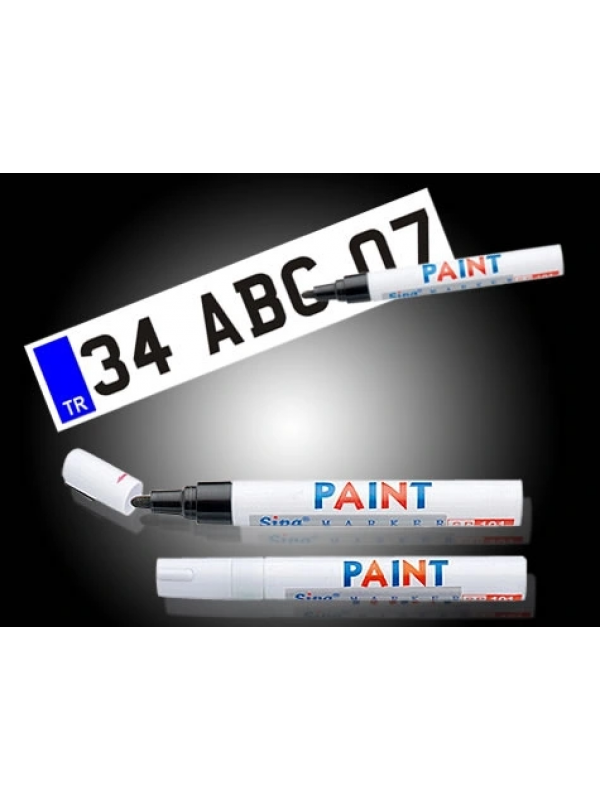 Plaka Yazı Kalemi (siyah)… Plaka Yazı Kalemi (siyah)…