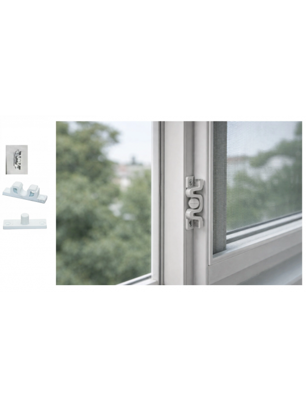 Plastik Beyaz Sineklik Çıtçıtı – Dayanıklı Ve Pratik Sineklik Sab&hellip;