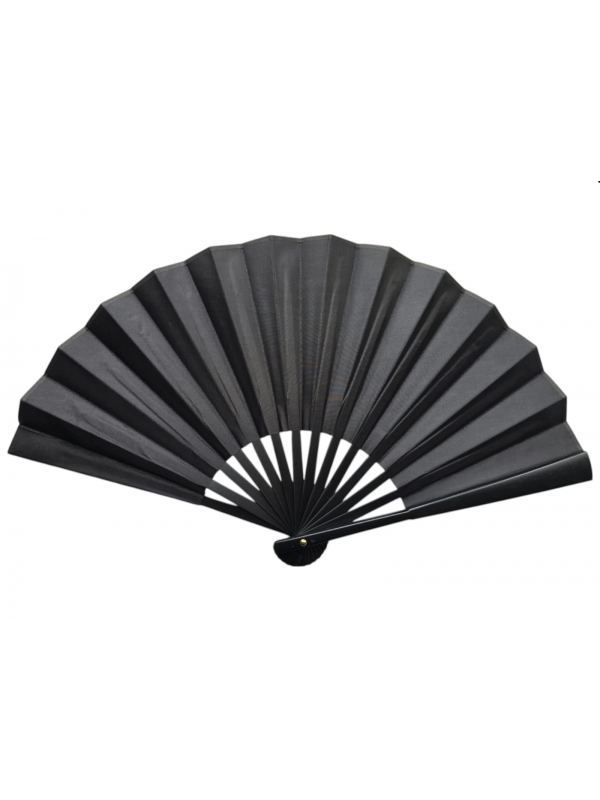 Plastik Kumaş Yelpaze 12'li Siyah&hellip;