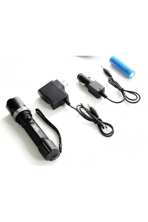 Polis El Feneri: Zoomlu + Sellektörlü + Şarjlı El Feneri (500 Metre)&hellip;