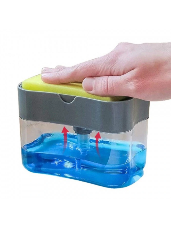 Pompa Mekanizmalı Sünger Hazneli Sıvı Sabunluk&hellip;