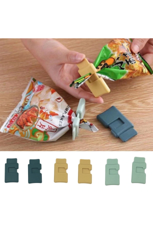 Poşet Kapatıcı Klips - Poşet Kapatma Aparatı (6 Adet)… Poşet Kapatıcı Klips - Poşet Kapatma Aparatı (6 Adet)…