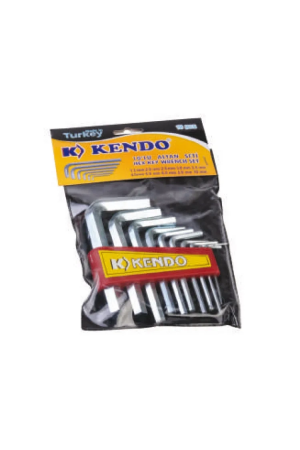 Poşetli 6 Köşe Alyan Seti 10 Parça&hellip;