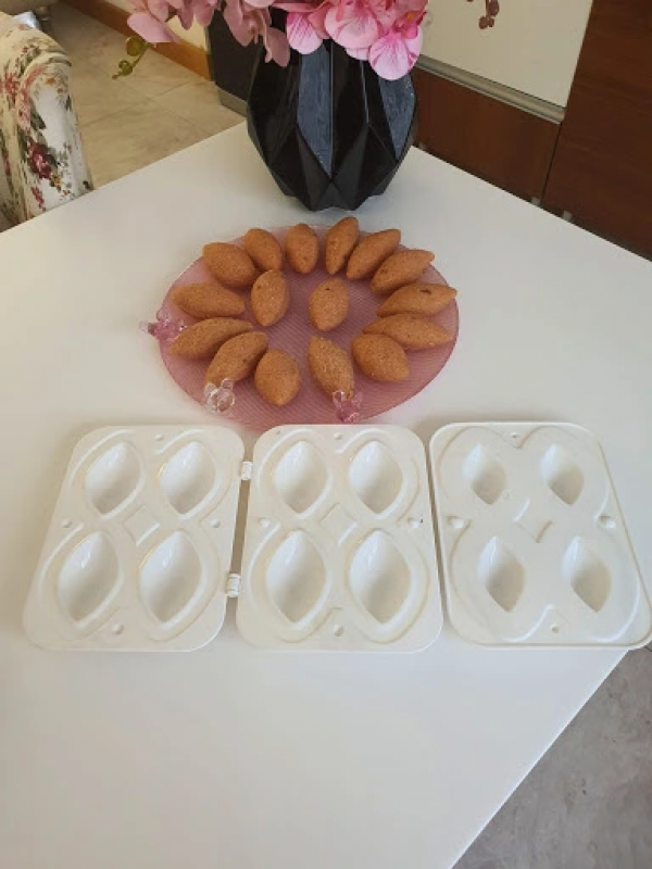 Pratik İçli Köfte - Dolgulu Kurabiye Yapma Aparatı 3 Parça&hellip;