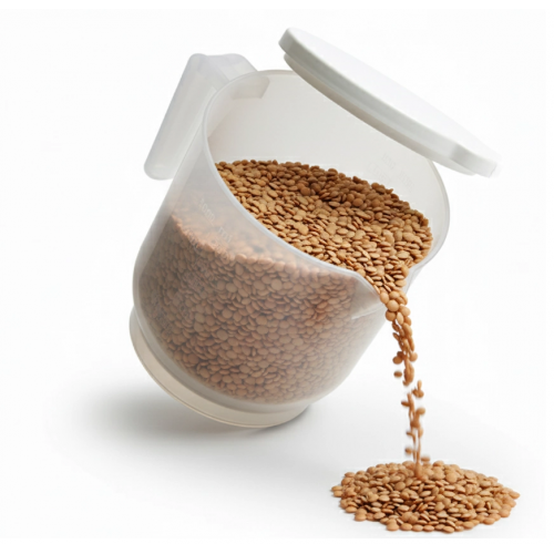 Pratik Mutfak Ölçü Kabı - 2 Litre Dereceli Şeffaf Hazne Bpa Free