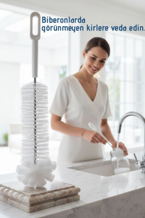 Premium Lüks Şişe Ve Biberon Fırçası - Ultra Dayanıklı Profesyonel&hellip;