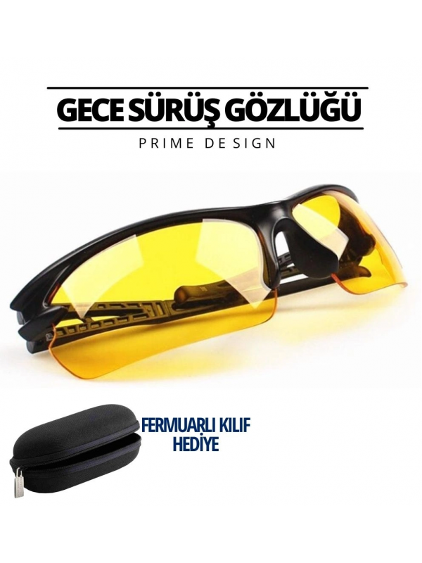 Prime Gece Sürüş Ve Sis Gözlüğü Özel Kutulu&hellip;